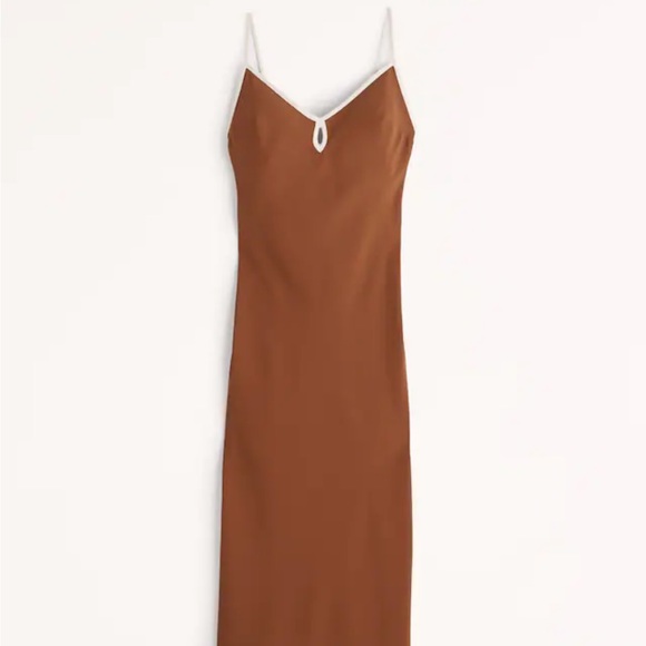 A&F Keyhole Slip Maxi Dress - Picture 6 of 6